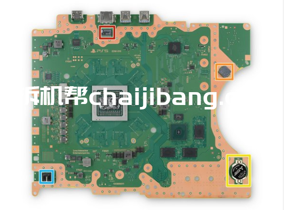 拆解索尼游戏机PlayStation 5